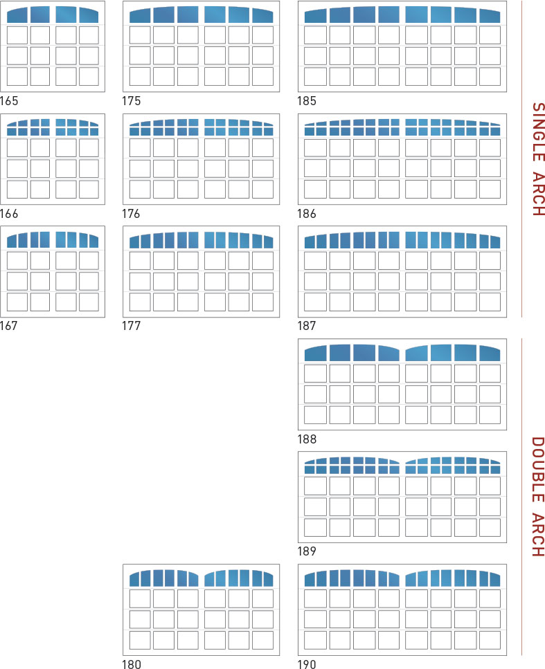 Aluminum pinnacle style six